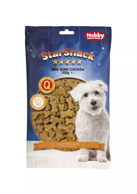 StarSnack Mini Bones Chicken Tüte, 200 g